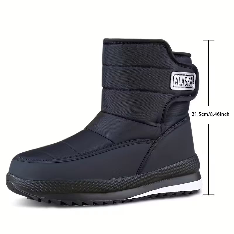 Northeast suured paksud kõrged lumesaapad, uus stiil 2025, meeste ja naiste talvejalatsid fliisvoodriga, libisemiskindlad puuvillased vabaajajalatsid, külmakaitse