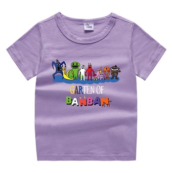 2023 Új Gyermek Nyári Rövid Ujjú Póló, Pamuting Fiúknak és Lányoknak, Baba Rövid Ujjú Póló