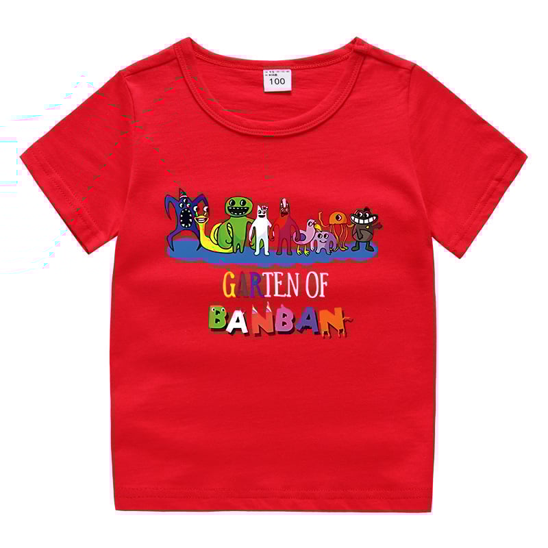 2023 Új Gyermek Nyári Rövid Ujjú Póló, Pamuting Fiúknak és Lányoknak, Baba Rövid Ujjú Póló
