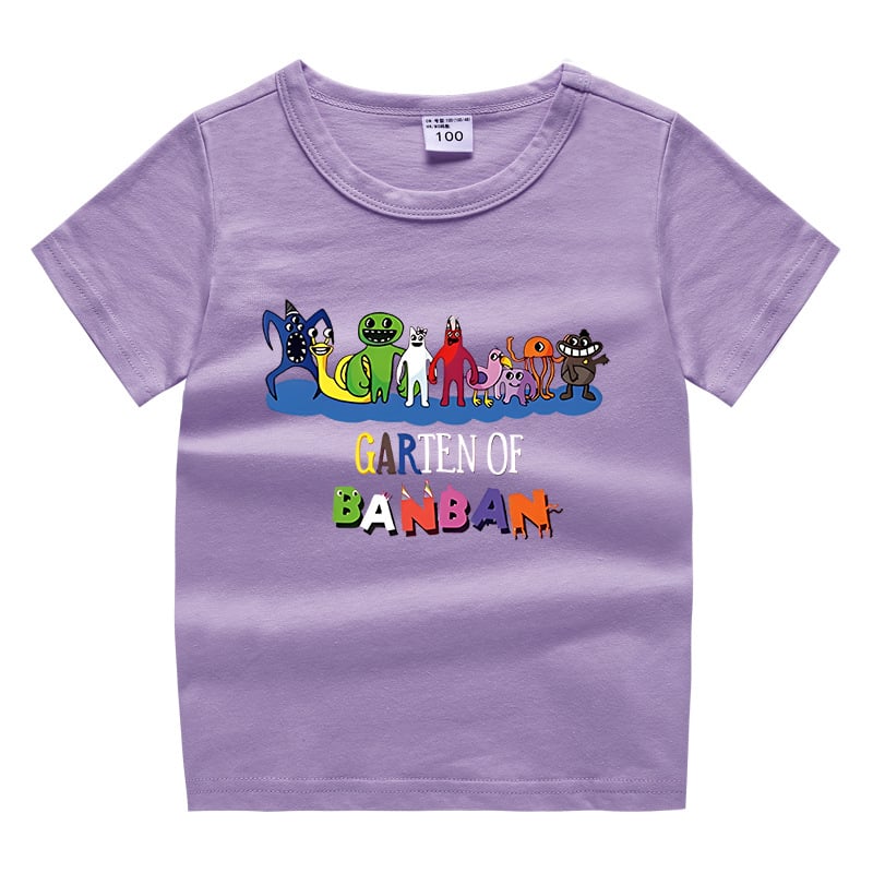 2023 Új Gyermek Nyári Rövid Ujjú Póló, Pamuting Fiúknak és Lányoknak, Baba Rövid Ujjú Póló