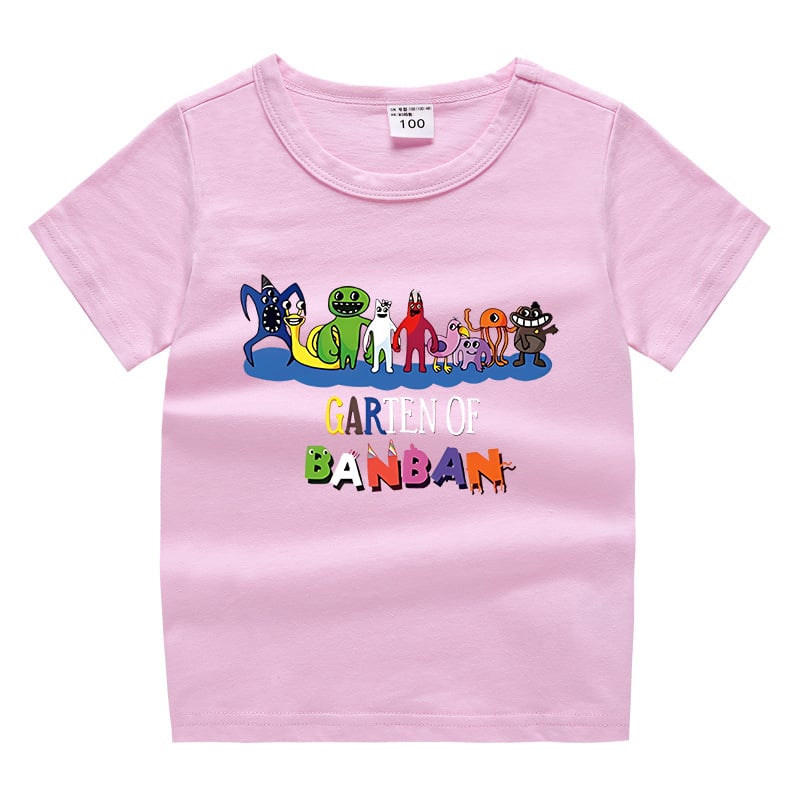 2023 Új Gyermek Nyári Rövid Ujjú Póló, Pamuting Fiúknak és Lányoknak, Baba Rövid Ujjú Póló