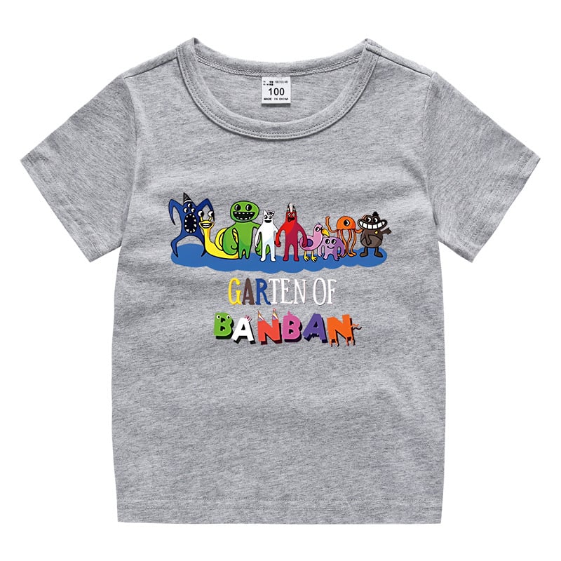 2023 Új Gyermek Nyári Rövid Ujjú Póló, Pamuting Fiúknak és Lányoknak, Baba Rövid Ujjú Póló