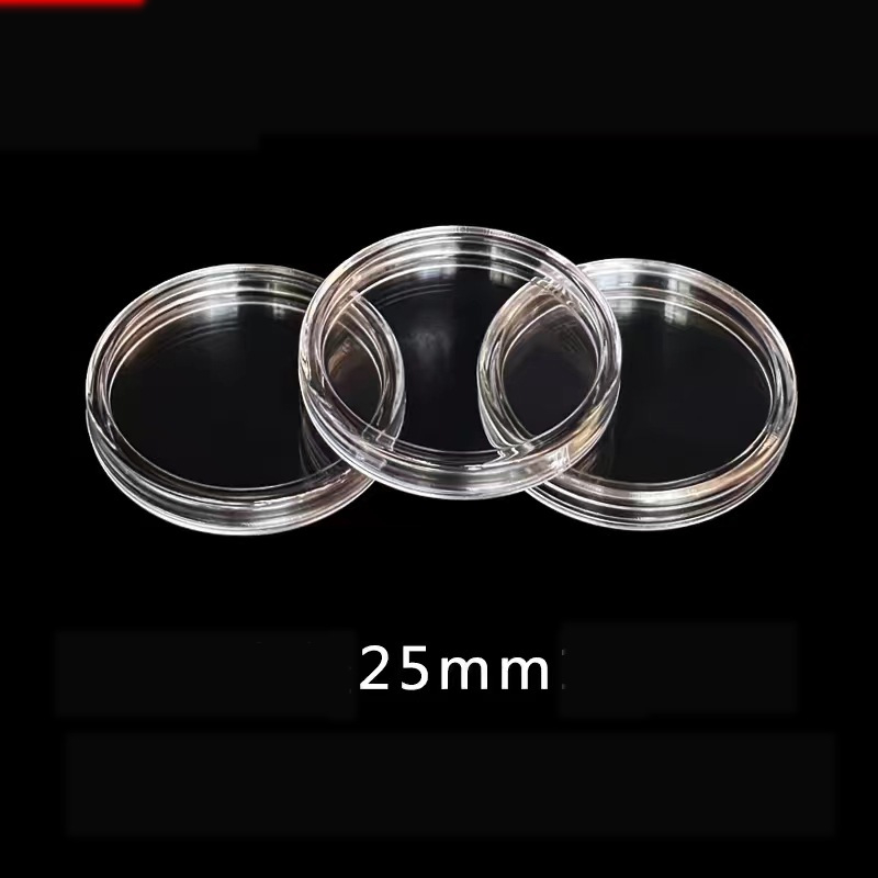 25 mm 40 gab. vienas juaņas monētas aizsargkaste, pret Japānas karu vērsta Pirmā juaņas monētu kolekcijas kaste ar peoniju un krizantēmu, pirmā zodiaka apaļa piemiņas monētu kaste