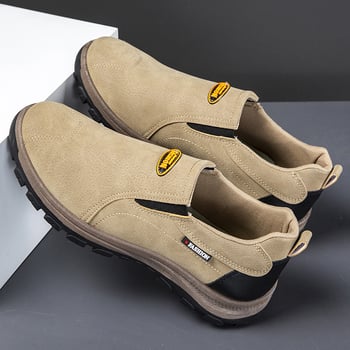 Outdoor planinarske tenisice za vanjsku upotrebu s PU gornjim dijelom, slip-on, niskog profila, injekcijski oblikovana potplat, pogodne za planinarenje u proljeće i jeseni