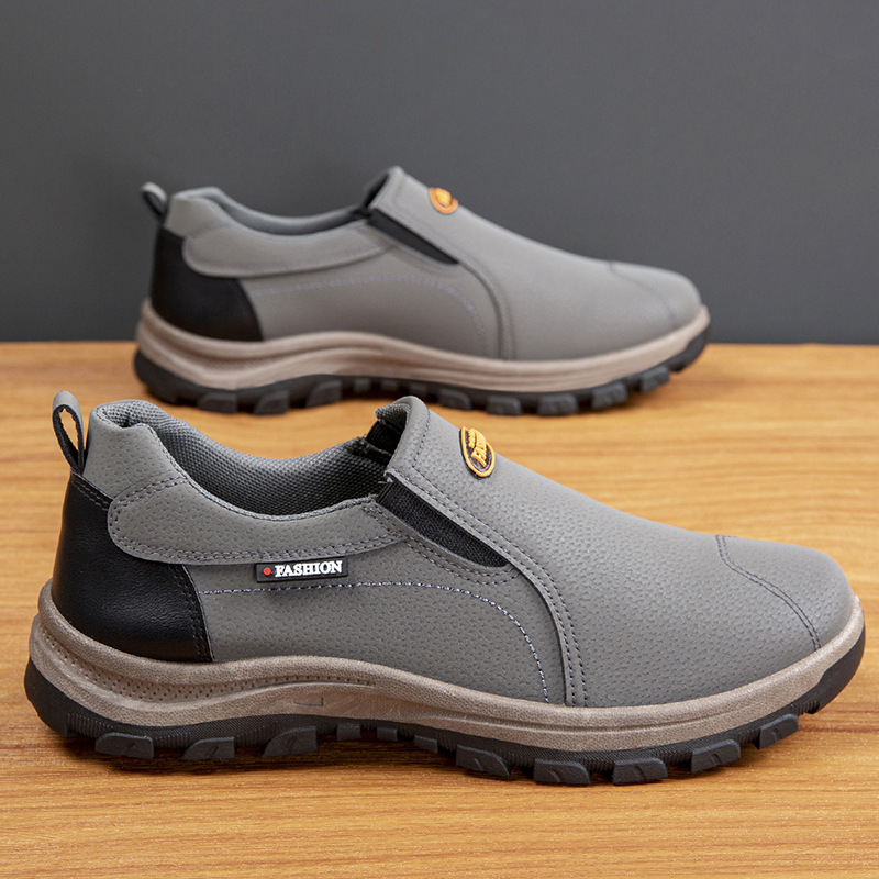 Outdoor planinarske tenisice za vanjsku upotrebu s PU gornjim dijelom, slip-on, niskog profila, injekcijski oblikovana potplat, pogodne za planinarenje u proljeće i jeseni