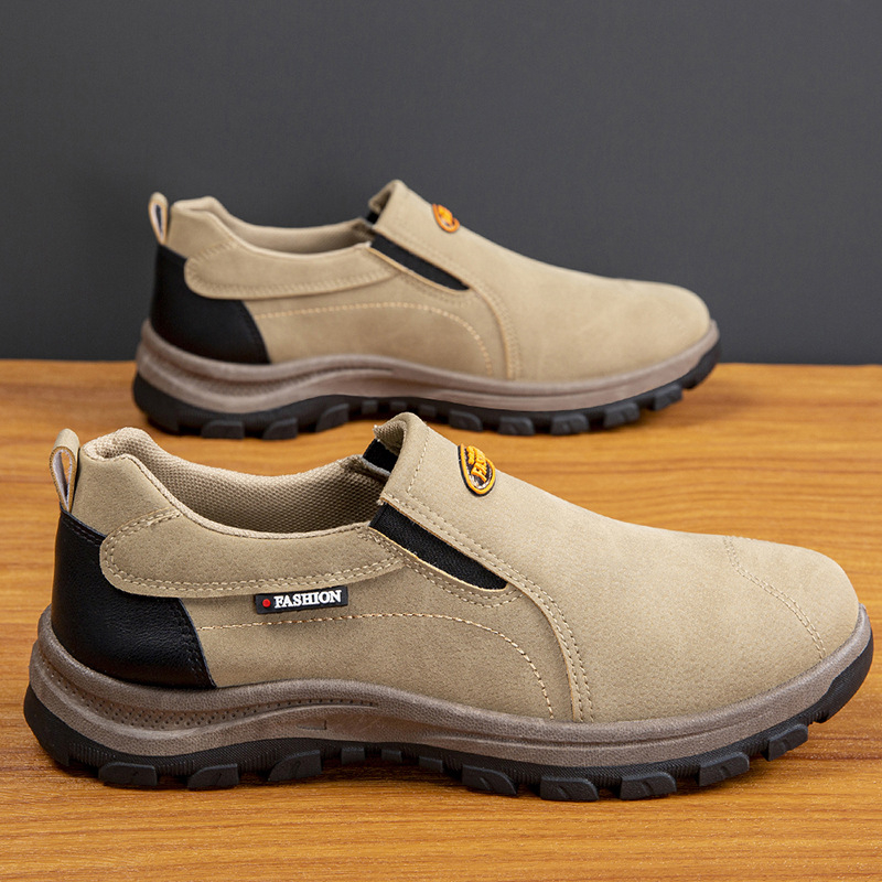 Outdoor planinarske tenisice za vanjsku upotrebu s PU gornjim dijelom, slip-on, niskog profila, injekcijski oblikovana potplat, pogodne za planinarenje u proljeće i jeseni