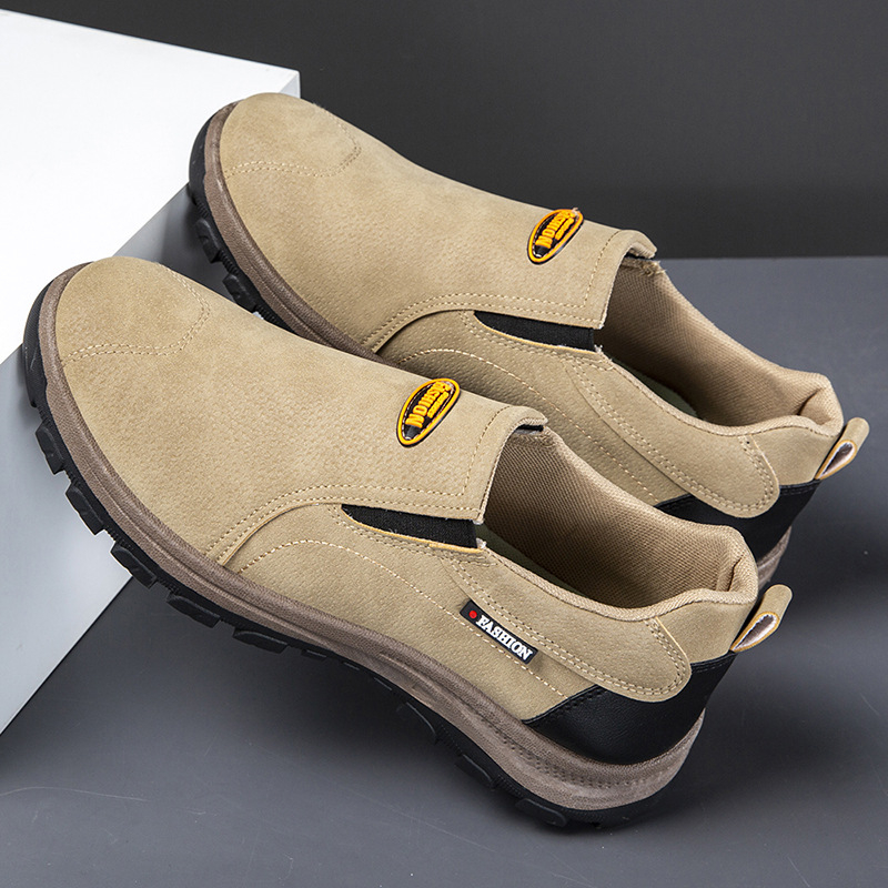 Outdoor planinarske tenisice za vanjsku upotrebu s PU gornjim dijelom, slip-on, niskog profila, injekcijski oblikovana potplat, pogodne za planinarenje u proljeće i jeseni