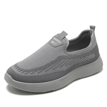 Muške mrežaste loaferice Slip-On, prozračna PU podloga, okrugli vrh, niski potplat