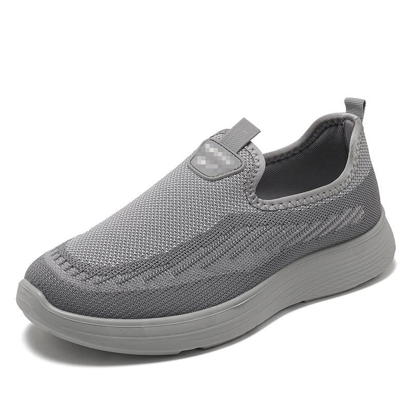 Muške mrežaste loaferice Slip-On, prozračna PU podloga, okrugli vrh, niski potplat
