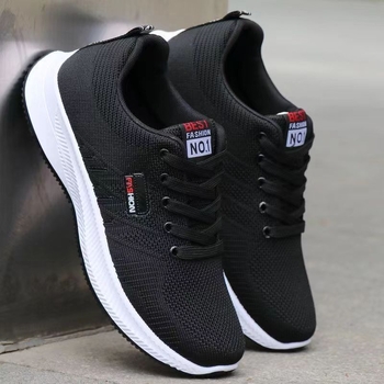 Muške mrežaste mokasine - casual, prozračne cipele s vezicama i niskom štiklom (1-3 cm)