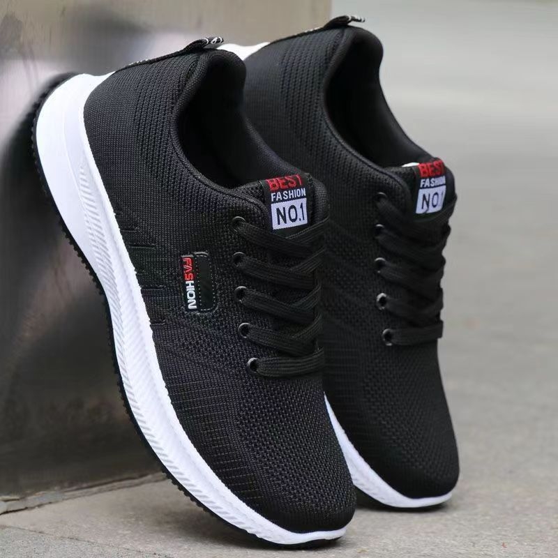 Muške mrežaste mokasine - casual, prozračne cipele s vezicama i niskom štiklom (1-3 cm)