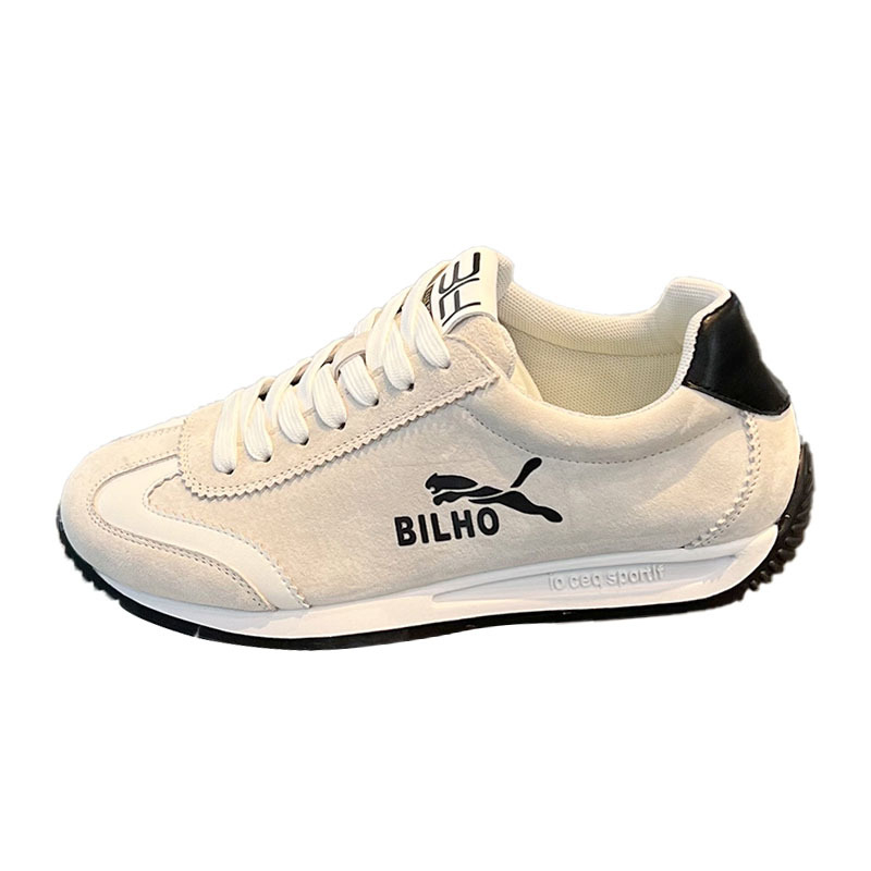 Muške casual sportske tenisice — lagane, prozračne od umjetne kože gornji dio, gumeni potplat, uložak od mikrovlakana, vezanje šnure, proljeće 2025.