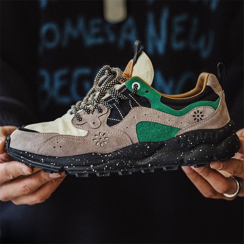 Dad Shoes – Unisex, Gornji dio: mješavina materijala, Zatvaranje: vezanje, Okrugli vrh, Ravna peta