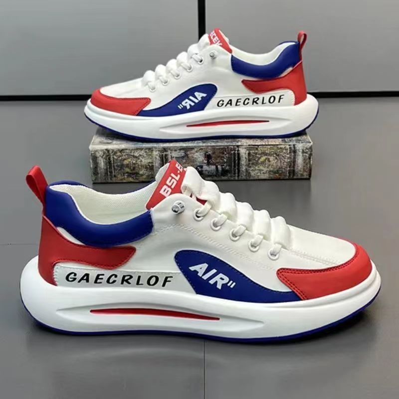 Мъжки маратонки PU горна част, PVC подметка, EVA стелка, дишащи, леки