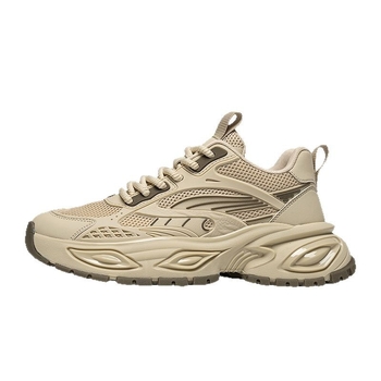 Pantofi casual pentru bărbați, din plasă, talpă din cauciuc, închidere cu șireturi, înălțime toc 3–5 cm