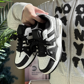 Adidași unisex cu Air Cushion, talpă PU, șireturi, talie joasă, partea Super Fiber