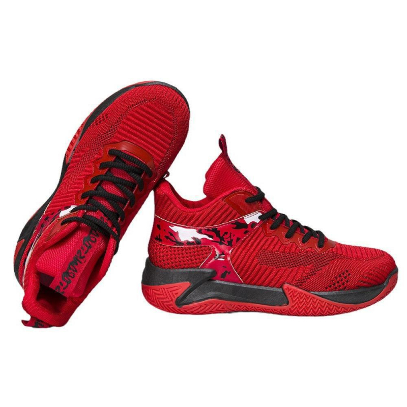 Muške sportske tenisice s Flyknit gornjim dijelom, vezanje, okrugli vrh, plosnata peta, injekcijski oblikovana potplat