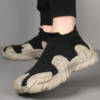 Adidași slip-on din plasă respirabilă, ușori, stil sport casual, cu talpă antiderapantă și rezistentă; guler joasă, vârf rotund, talpă turnată prin injecție