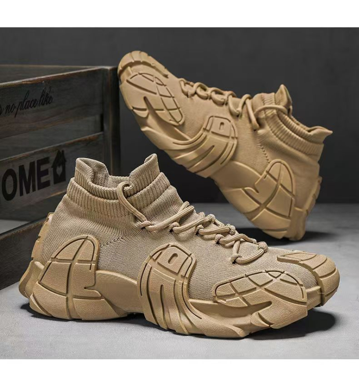 Adidași slip-on din plasă respirabilă, ușori, stil sport casual, cu talpă antiderapantă și rezistentă; guler joasă, vârf rotund, talpă turnată prin injecție