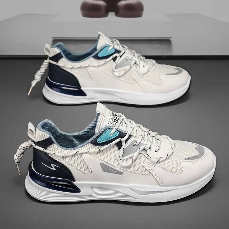 Pantofi sport casual pentru bărbați, din plasă PU – ușori, rezistenți la uzură, încălțăminte casual de zi cu zi