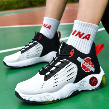 Pantofi sport pentru bărbați, pentru uz zilnic — partea superioară PU+plasă, talpă injectată, șireturi, profil redus.