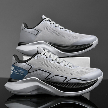 Muške sportske tenisice s prozračnim mrežastim gornjim dijelom, lagana MD potplat, PU uložak, vezivanje šnurkama