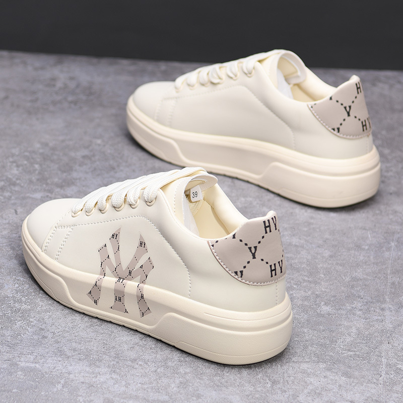 Tenisice s debelim potplatom, prozračan, unisex casual, srednje visine gležnja (Gornji materijal: Mikrovlakno; Visina peta: 3–5 cm; Visina obuće: srednji vrh 3–7 cm; Potplat: PVC)