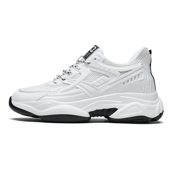 Pantofi sport pentru bărbați cu creștere a înălțimii de 6 cm, respirabili, partea superioară din plasă PU, talpă PU, ușori, anti-alunecare