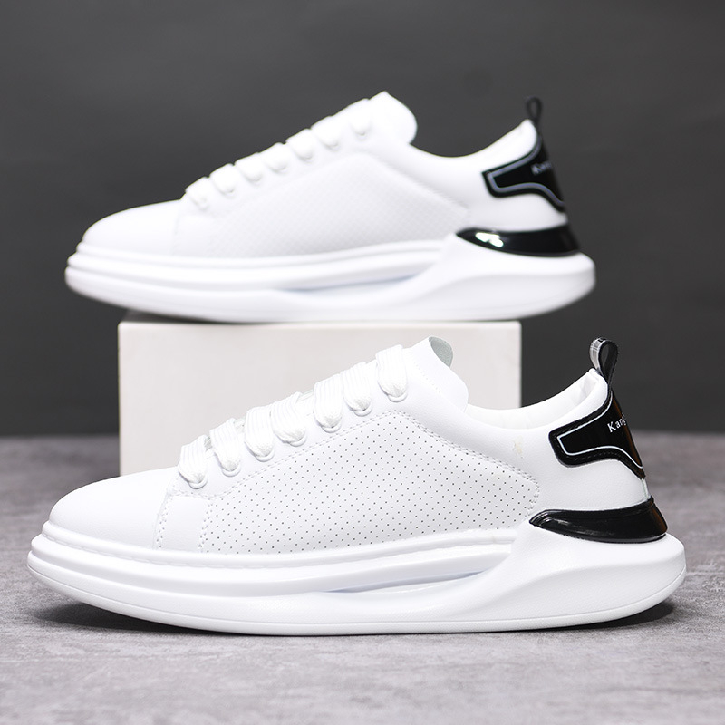 Unisex udobne tenisice s Ultra-Fiber gornjim dijelom, okrugli vrh, visina pete 3–5 cm, visina gležnja 3–7 cm, PVC potplat
