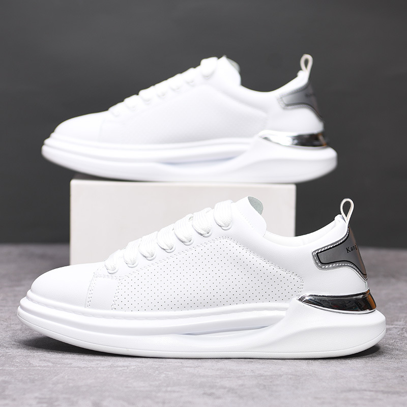 Unisex udobne tenisice s Ultra-Fiber gornjim dijelom, okrugli vrh, visina pete 3–5 cm, visina gležnja 3–7 cm, PVC potplat