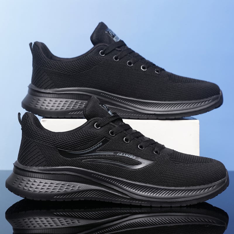 Unisex prozračne tenisice Fly-Knit mreže – lagana EVA potplat, vezanje, niski gornji dio