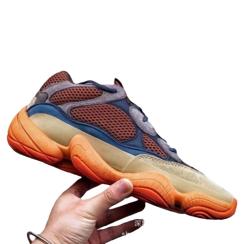 Unisex tenisice tipa dad shoes s gornjim dijelom od velura, injekcijsko oblikovana debela potplat 3–5 cm, dišući mrežasti ulošak, prednje vezanje, niski gornji dio