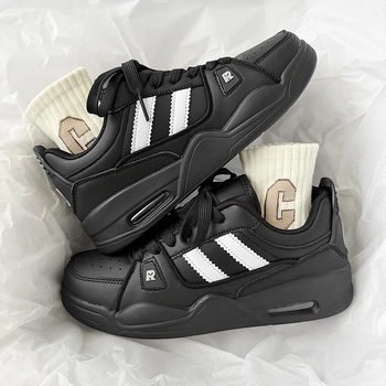 Unisex sportske tenisice s zračnim jastukom, dizajn za povećanje visine, prozračna mrežasta podstava, PU đon, vezanje šnure