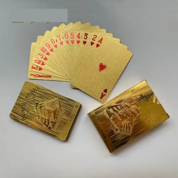 Производител на карти за игра PVC чисто черно и златно миещо се експортно водоустойчиво фолио реклама пластмасови карти за игра