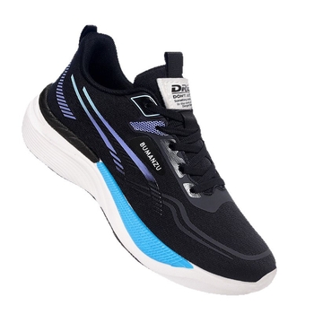Muške sportske tenisice casual PU+ mrežasti gornji dio, prozračne, PVC potplat, slip-on, okrugla špička