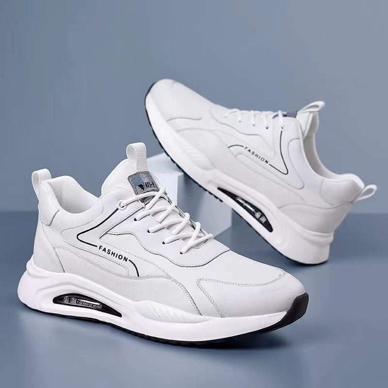 Muške tenisice s gornjim dijelom od split kože, EVA đon, vezanje, podstava od prve svinjske kože, niski potpetica 1–3 cm