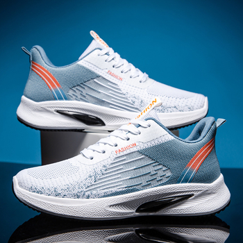 Sportske casual tenisice s prozračnim mrežastim gornjim dijelom, apsorpcijom udaraca i izdržljivom gumom na potplati