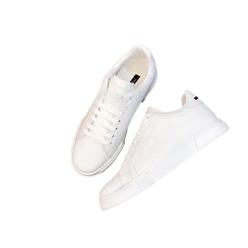 Unisex waffle tenisice s vezicama - PU gornji dio, gumena podloga, prozračne, niski kroj