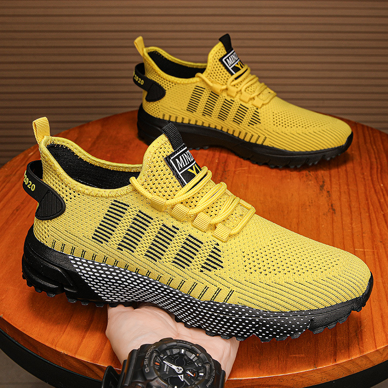 Muške tenisice u sportskom casual stilu za mlade (18–40), mrežasti gornji dio, vezice, gumena potplata