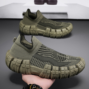 Muške ljetne mrežaste tenisice – mrežasti gornji dio, plastična đon, vezanje, niska peta, niski gornji dio