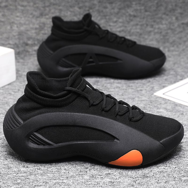 Muške sportske casual tenisice s prozračnim gornjim dijelom od mreže, debela gumena potplat, vezanje na vezice, EVA uložak, srednja visina