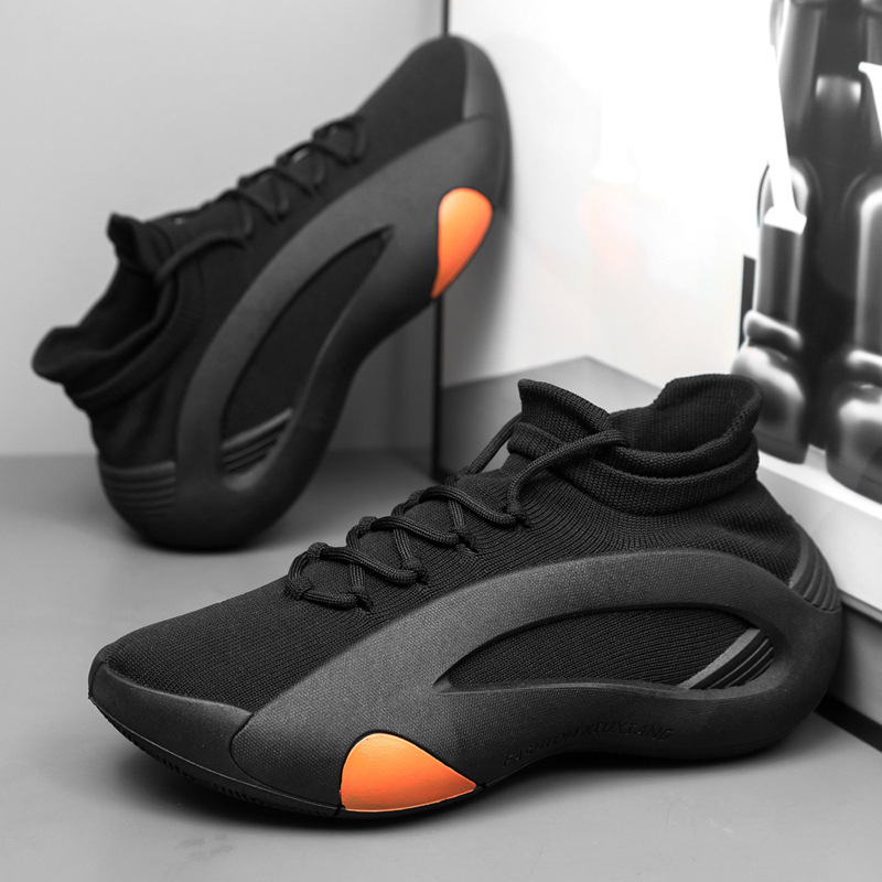 Muške sportske casual tenisice s prozračnim gornjim dijelom od mreže, debela gumena potplat, vezanje na vezice, EVA uložak, srednja visina