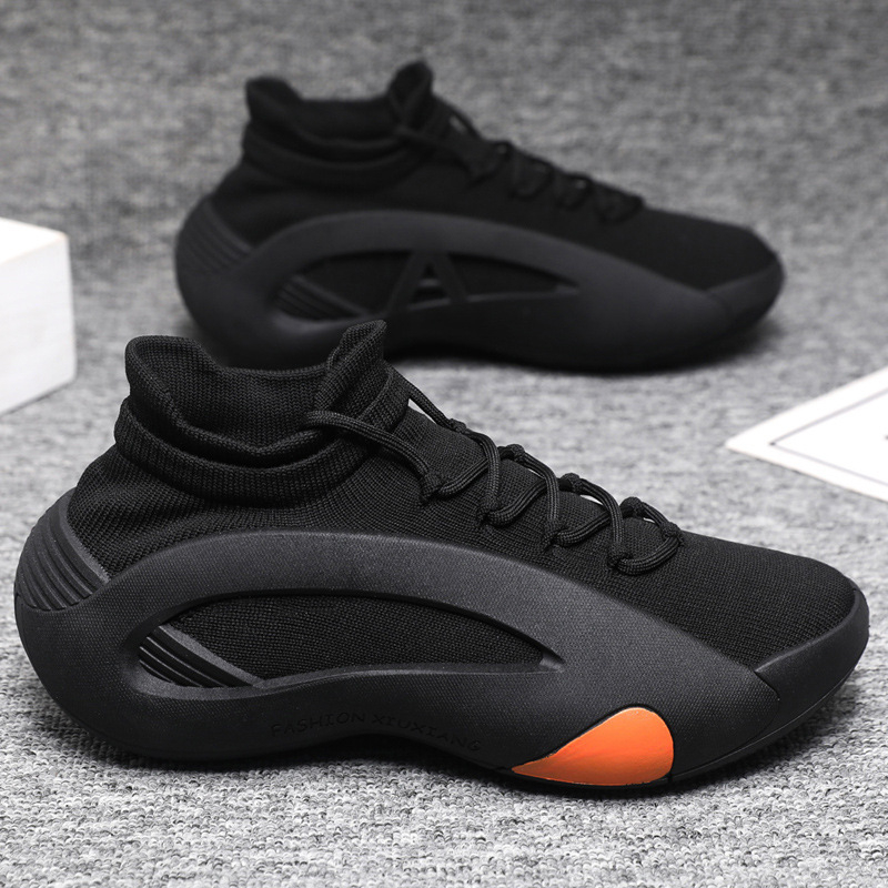 Muške sportske casual tenisice s prozračnim gornjim dijelom od mreže, debela gumena potplat, vezanje na vezice, EVA uložak, srednja visina