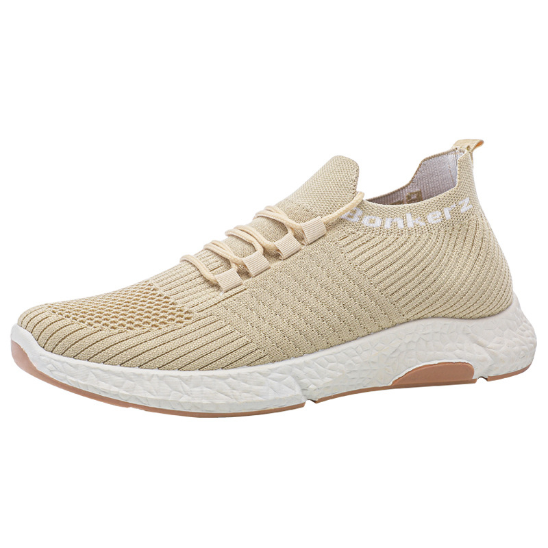 Muške sportske tenisice za svakodnevnu upotrebu - prozračne, s prednjim vezivanjem, niski gornji dio, mrežasta podstava, zaobljeni vrh