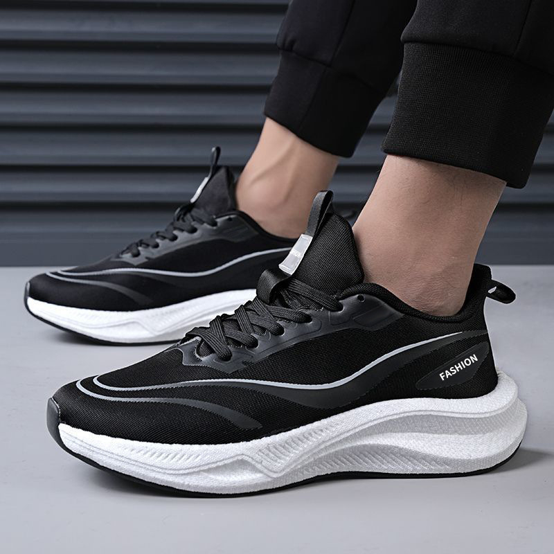 Muške sportske tenisice za svakodnevnu upotrebu, prozračni mrežasti gornji dio, EVA potplat, vezanje, niski profil