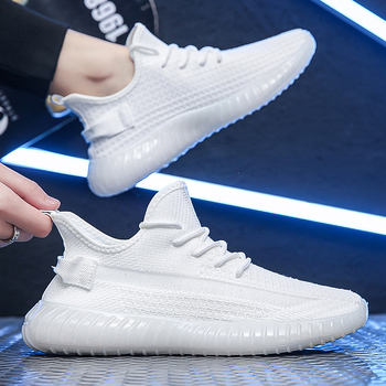 2022 nove Flyknit Coconut 350 tenisice za trčanje, unisex, korejski stil, moderna sportska obuća