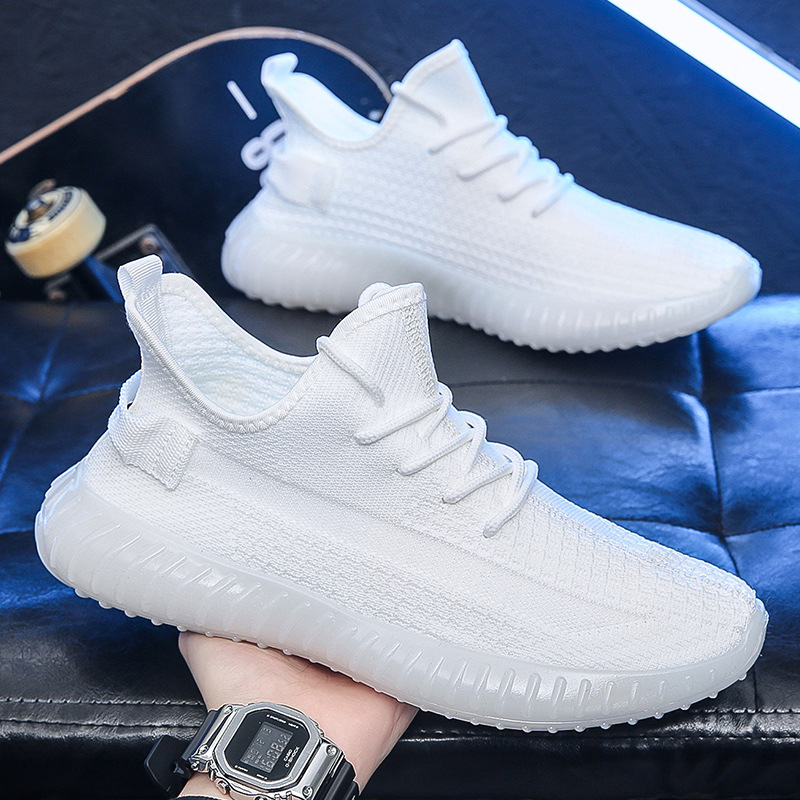 2022 nove Flyknit Coconut 350 tenisice za trčanje, unisex, korejski stil, moderna sportska obuća