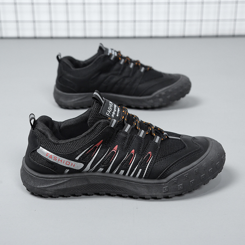 Sigurne radne cipele s prozračnim gornjim dijelom i zaštitom prstiju | PU ulošak, potplat injekcijski kalup, vezivanje šnuralima