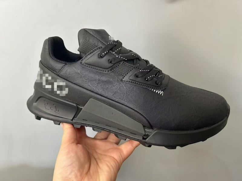 Pantofi sport casual din piele unisex pentru plimbări, cu partea superioară din piele de vită dublă, talpă turnată prin injecție, branț PU, glezna joasă, vârf rotund