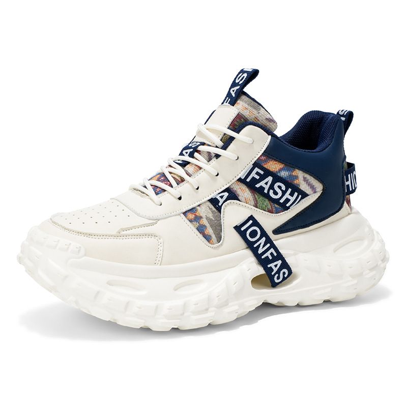 Vyriski platforminiai bateliai sportui ir laisvalaikiui, tekstilinė viršutinė dalis, raišteliai, guminis padas, žemas kulnas 1-3 cm